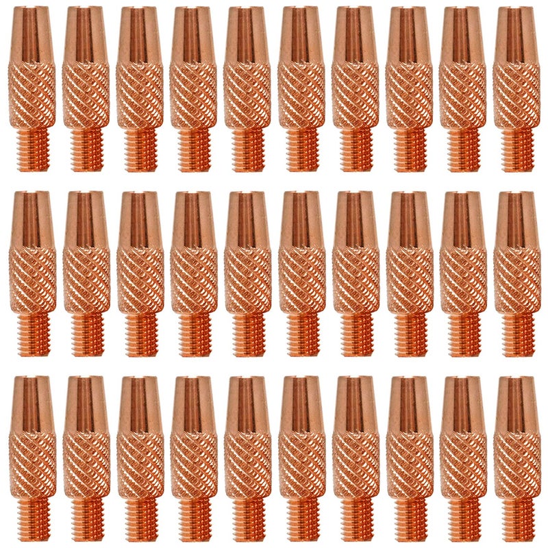 Zinger Mig Welding Contact Tips 186406 .035" for Miller Welder Gun Spoolmate 100, 200, 3035, 185 and Hobart Spoolgun DP-3035, SpoolRunner 100,Handler 125, 125 Ez, 130, 140, 190, 210MVP etc - Image 1